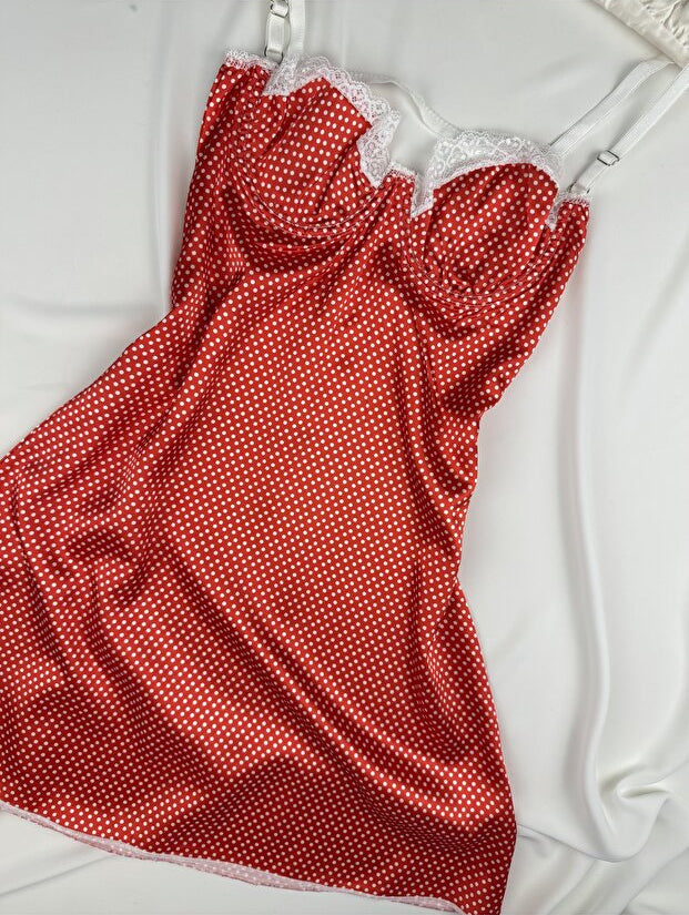 Ruby Lace Babydoll