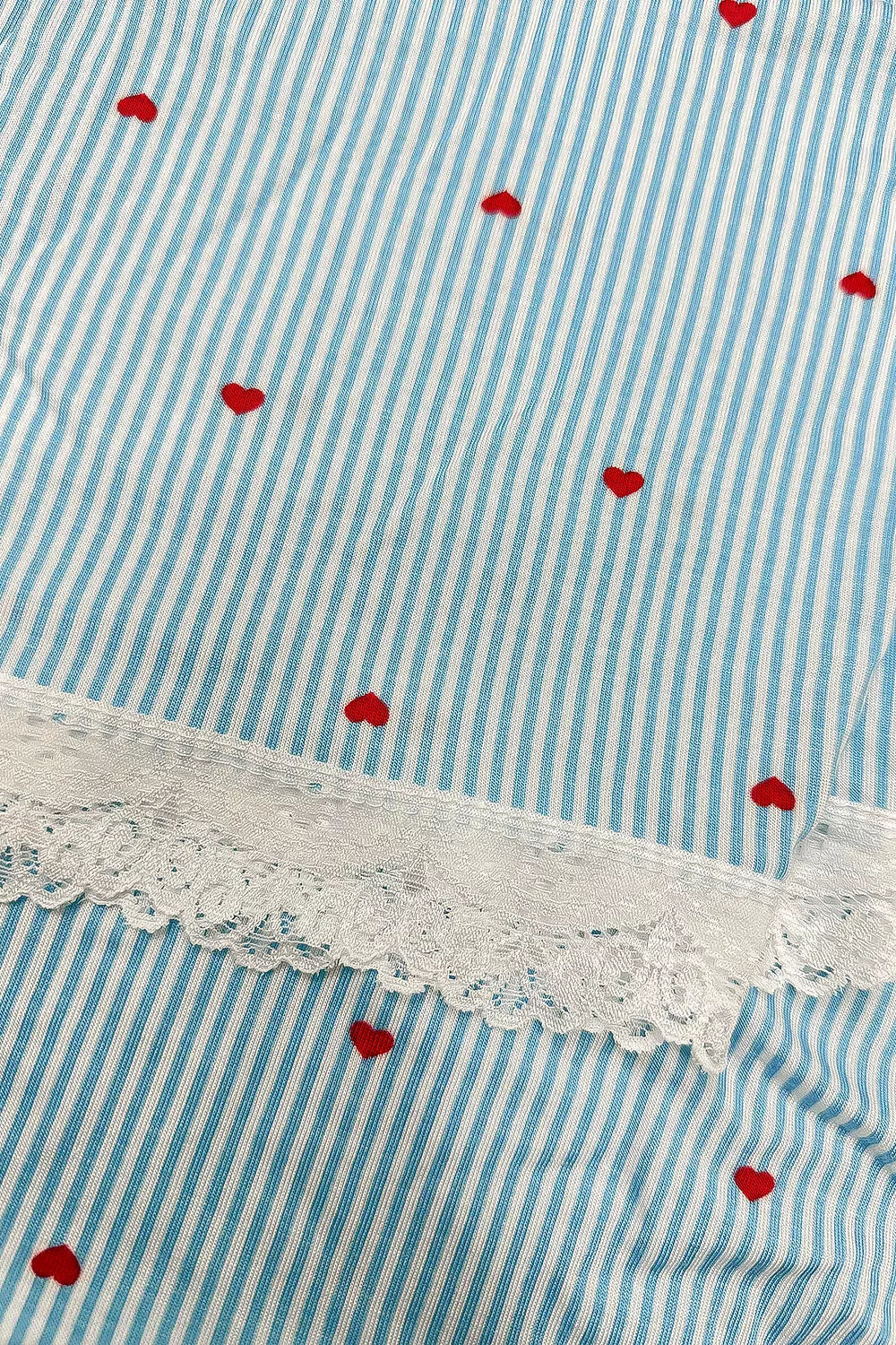 Striped Heart Pajama