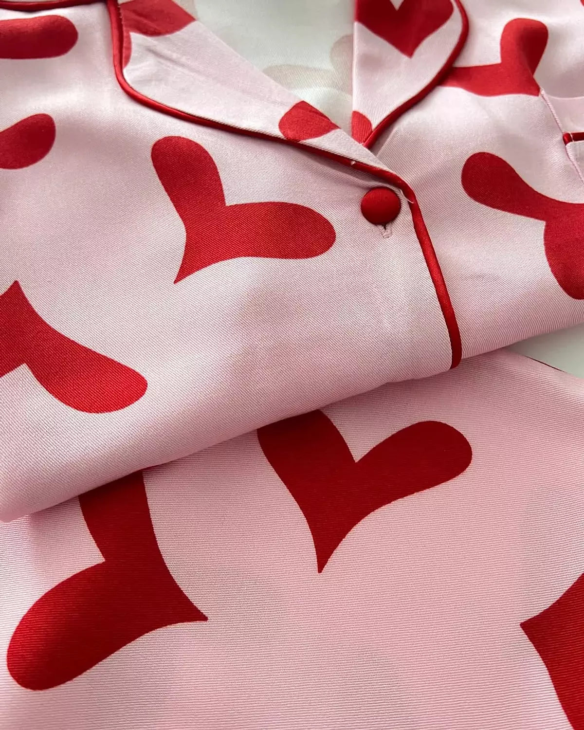 Hearts Pajama Set