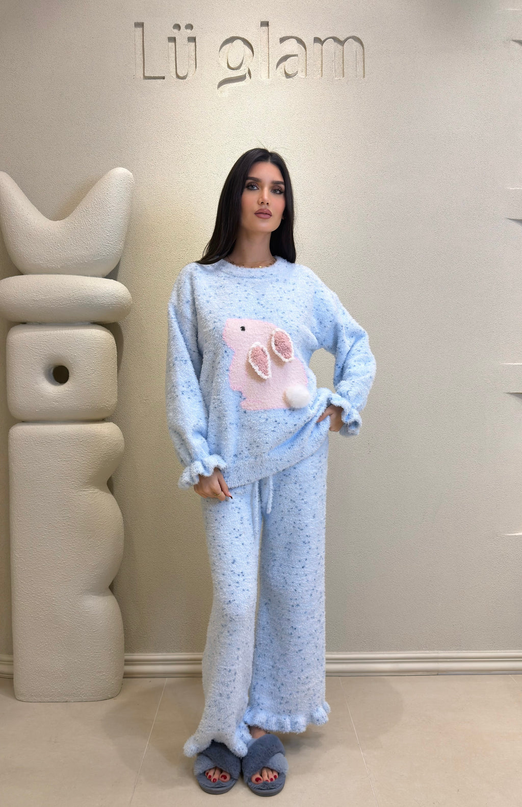 Fluffy Bunny pajama