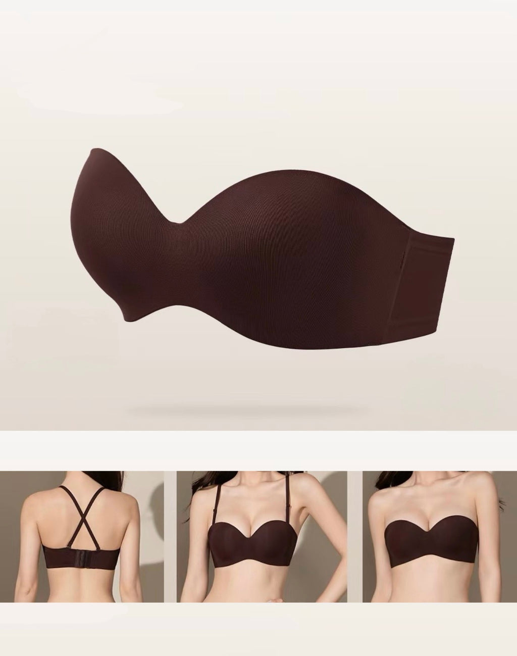 Invisible Strapless Bra