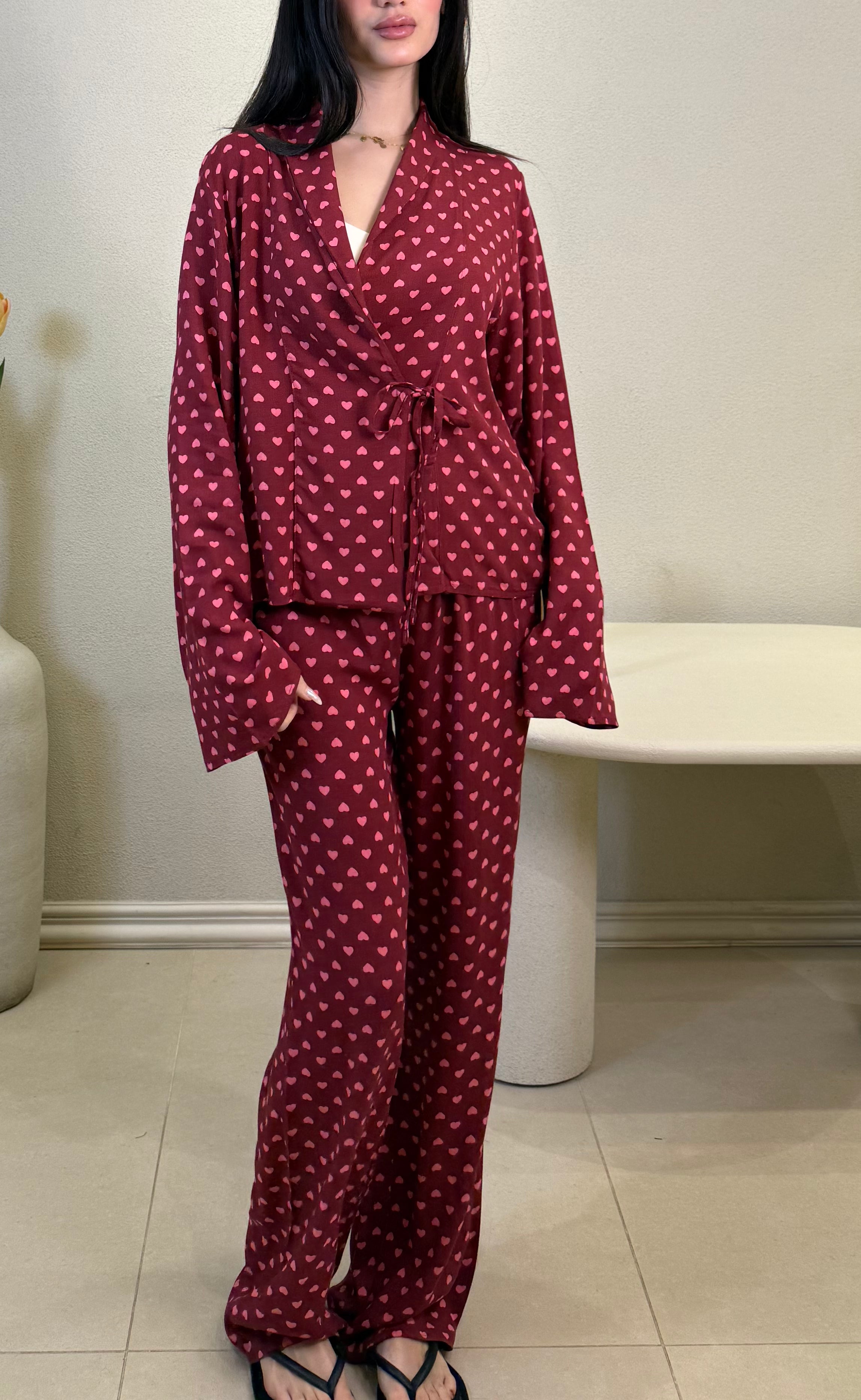 Powder Heart Pajama