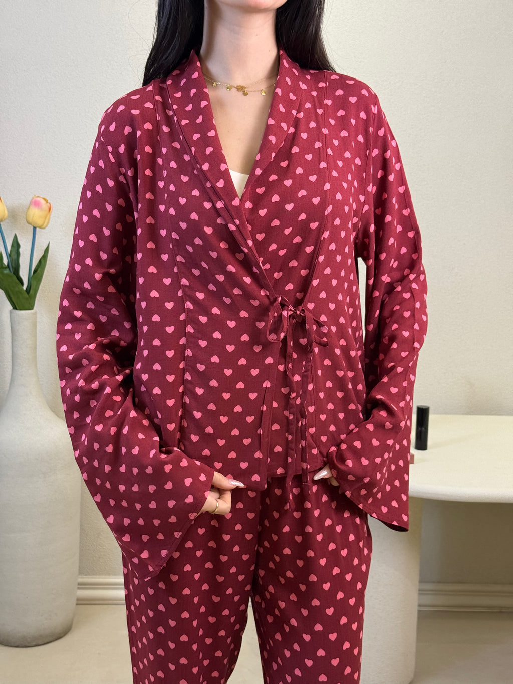 Powder Heart Pajama
