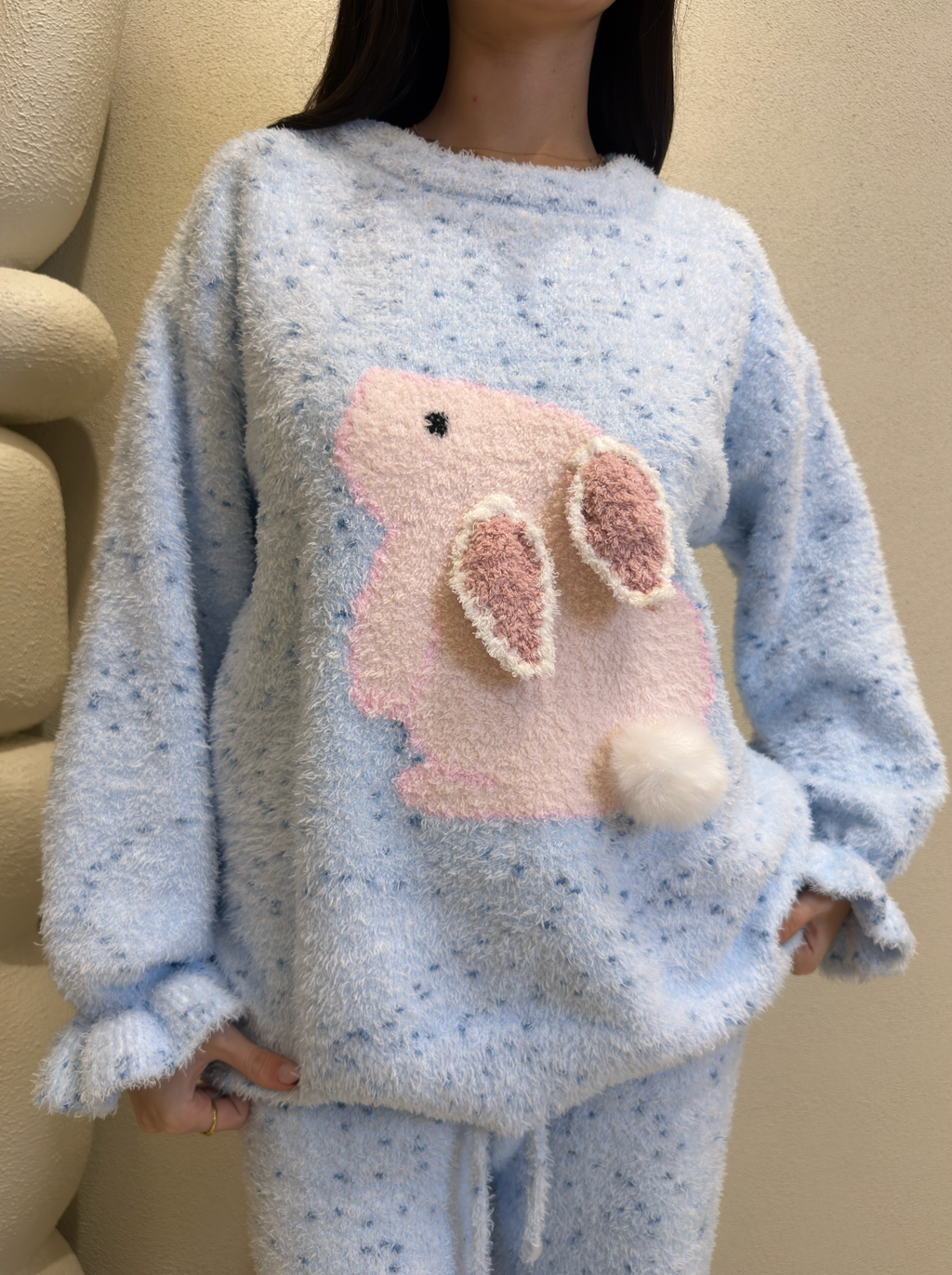 Fluffy Bunny pajama