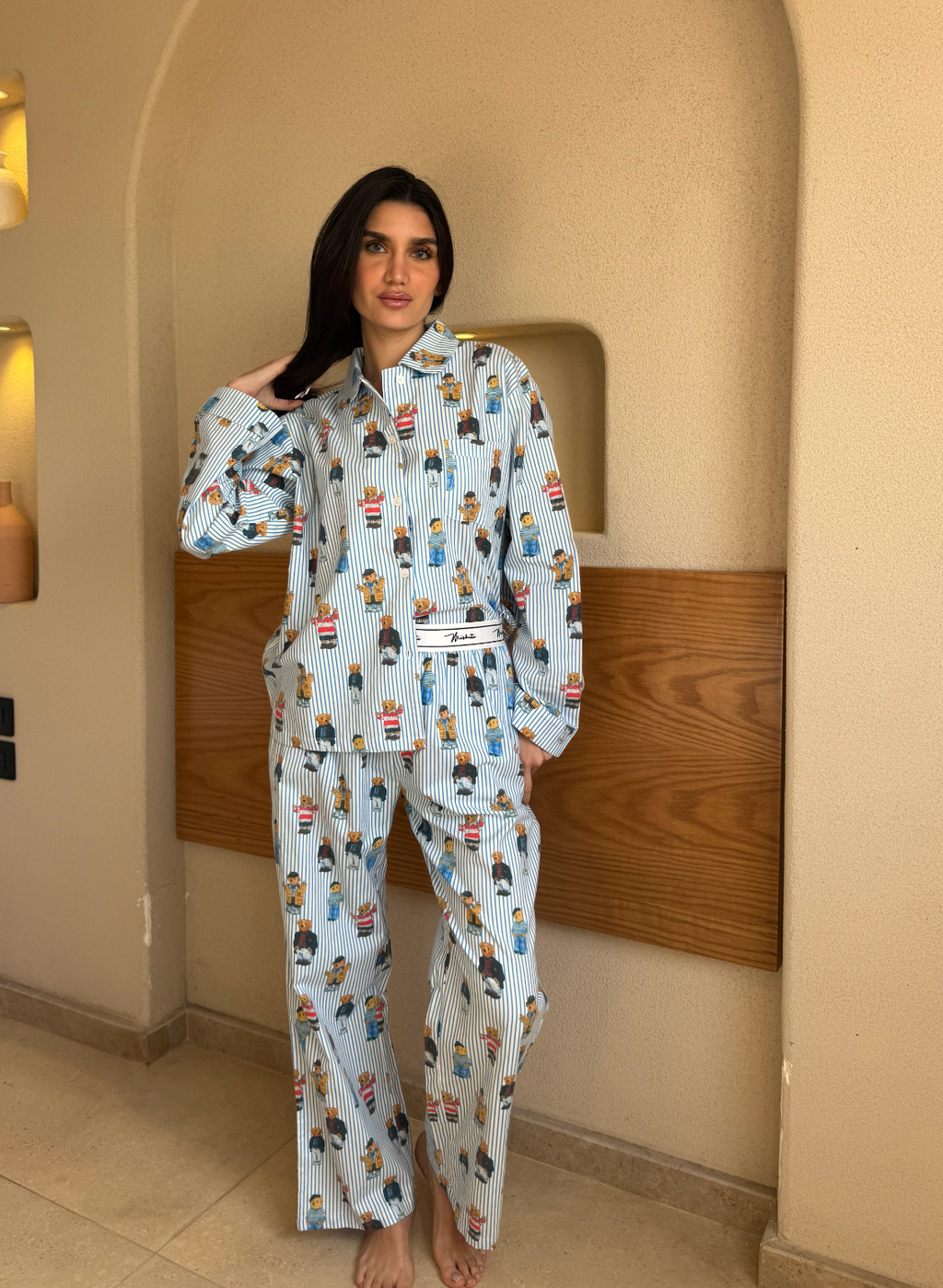 Teddy Snuggle Pajama