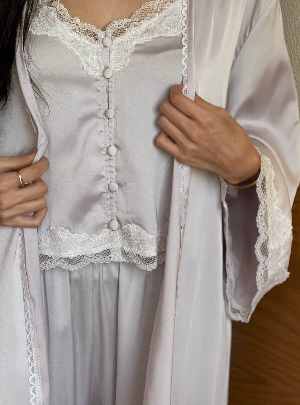 Alessa Calm Satin  Pajama