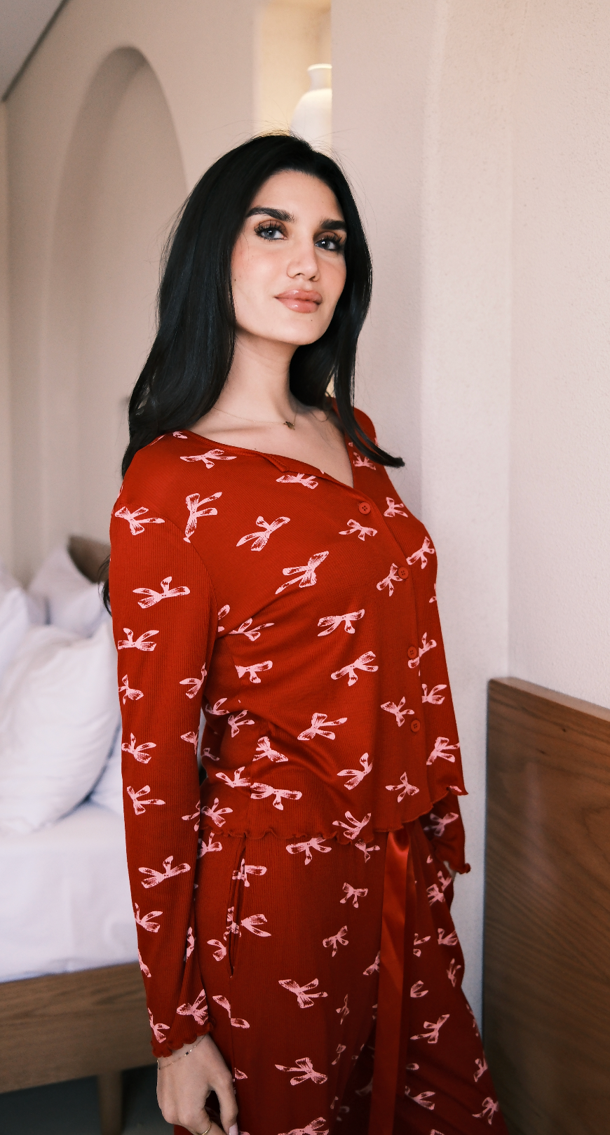 Cherry Bow Pajama