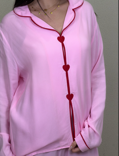 Blushing Hearts Pajama