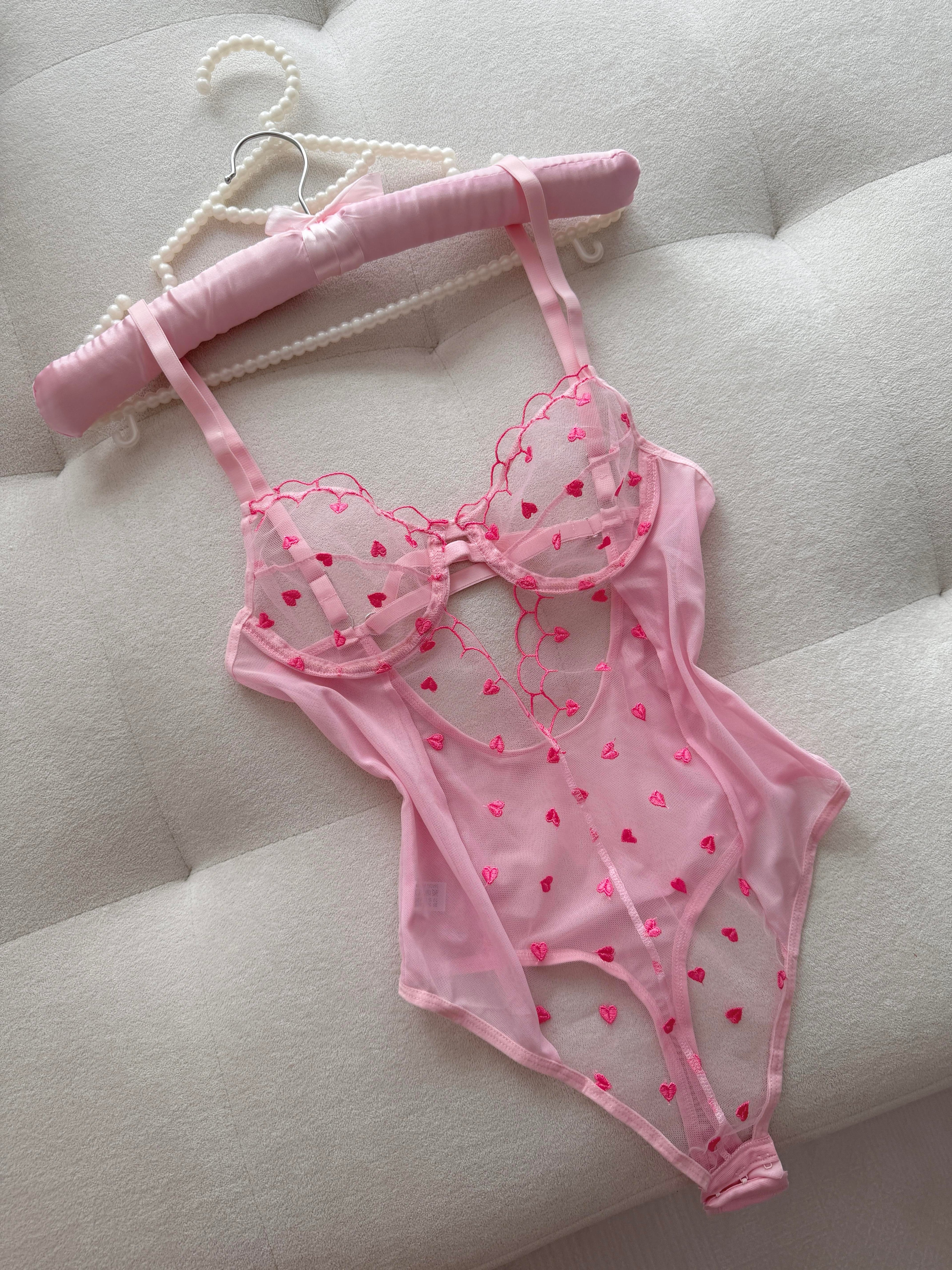 Flirty Hearts Bodysuit