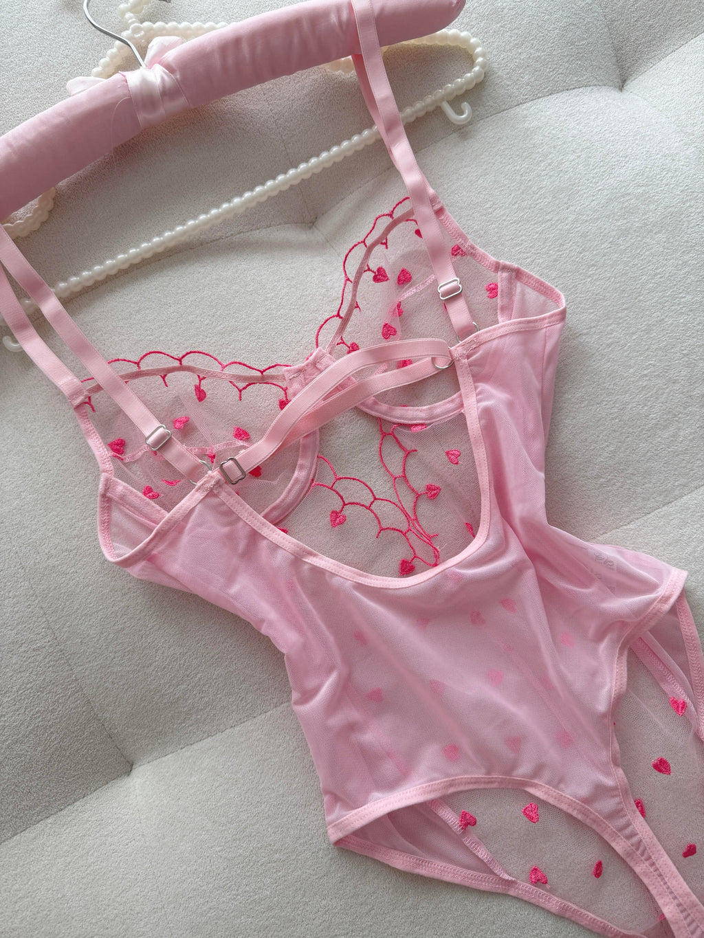 Flirty Hearts Bodysuit