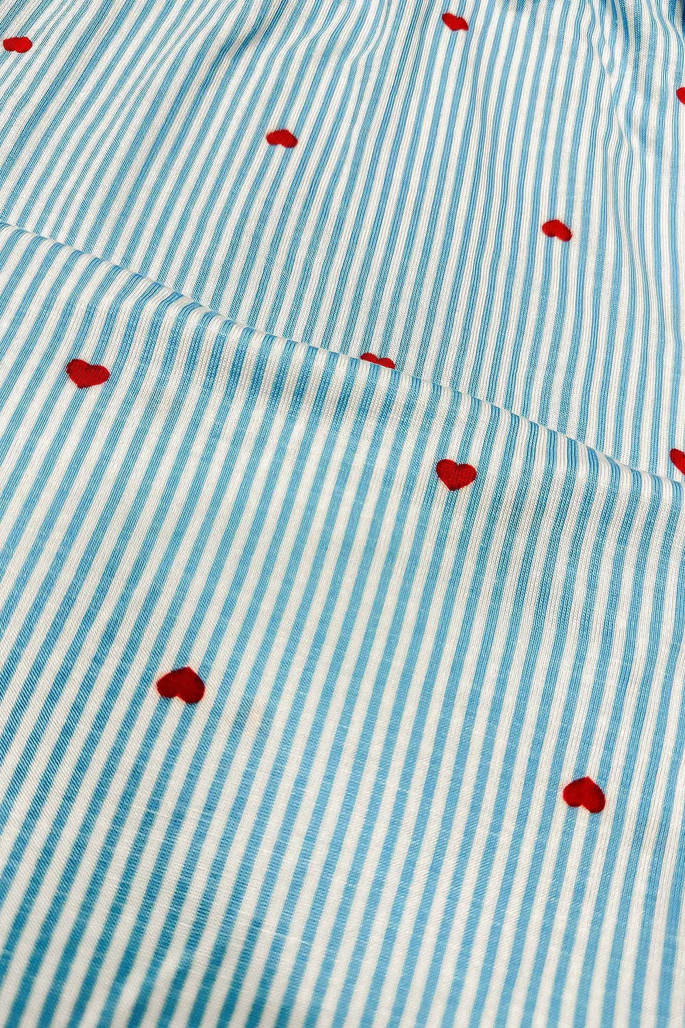 Striped Heart Pajama