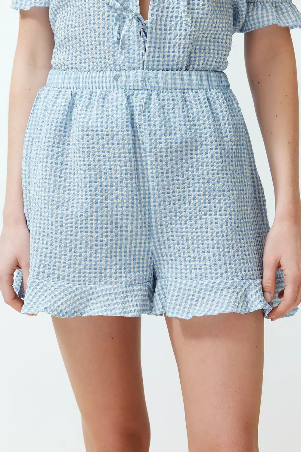 Textured Bow pajama
