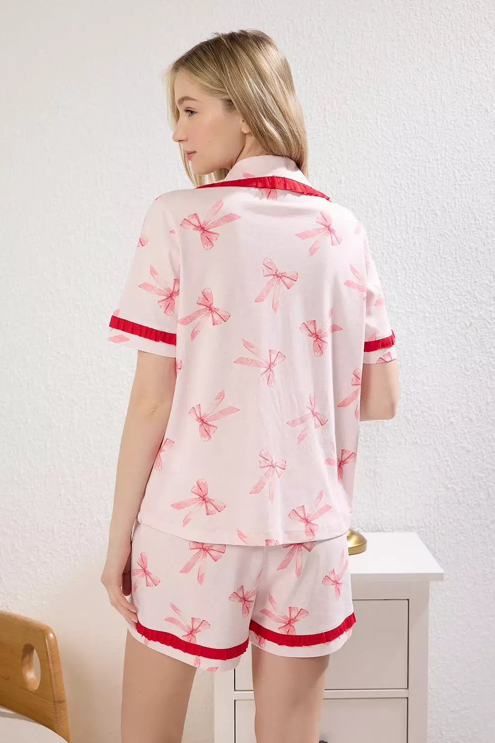 Retro Bow Pajama