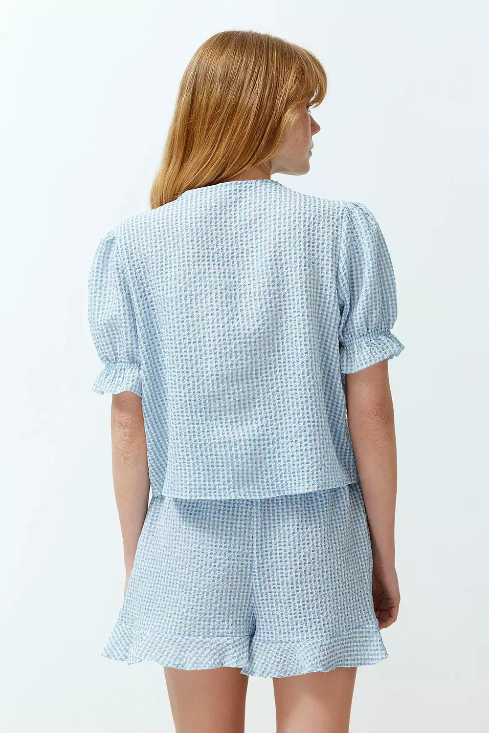 Textured Bow pajama